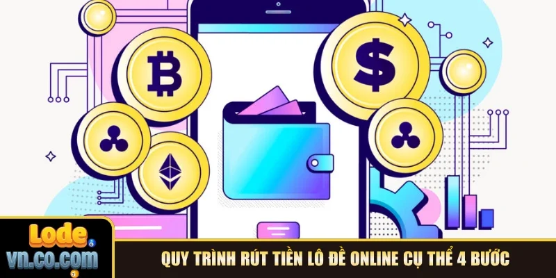 Quy trình rút tiền Lô Đề online cụ thể 4 bước