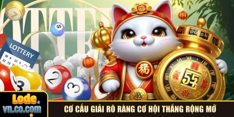 Cơ cấu giải rõ ràng cơ hội thắng rộng mở