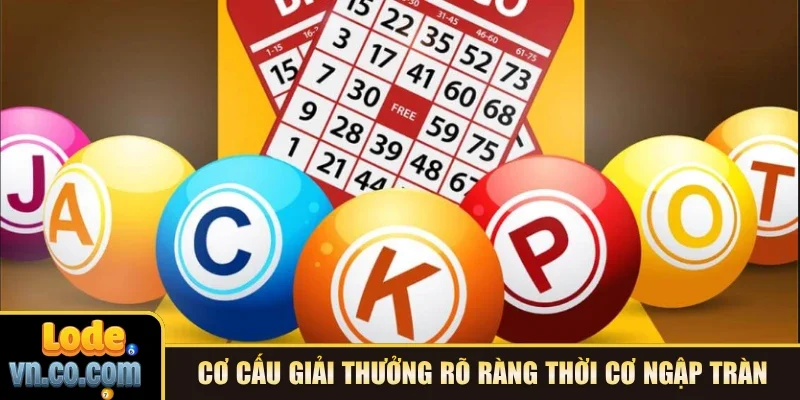 Cơ cấu giải thưởng rõ ràng thời cơ ngập tràn
