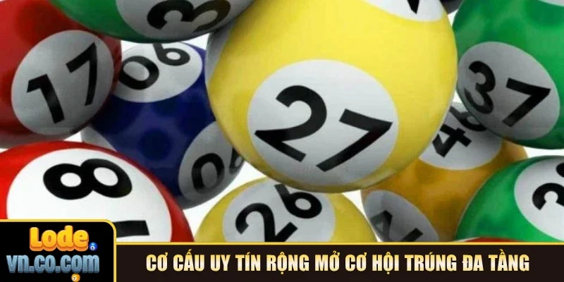 Cơ cấu uy tín rộng mở cơ hội trúng đa tầng