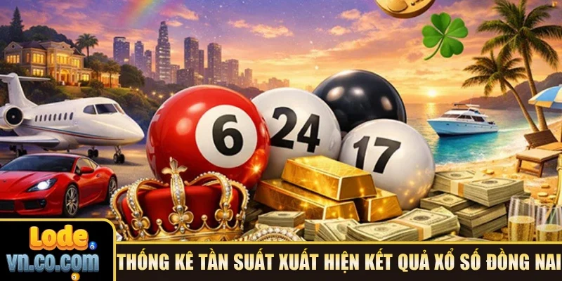 Thống kê tần suất xuất hiện kết quả xổ số Đồng Nai